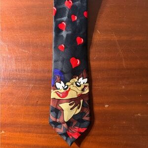 Looney Tunes Tasmanian devil Valentine Tie